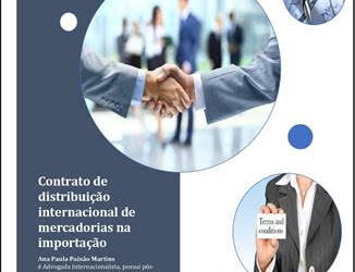 Artigo: Contrato internacional de distribuição de mercadoria importada